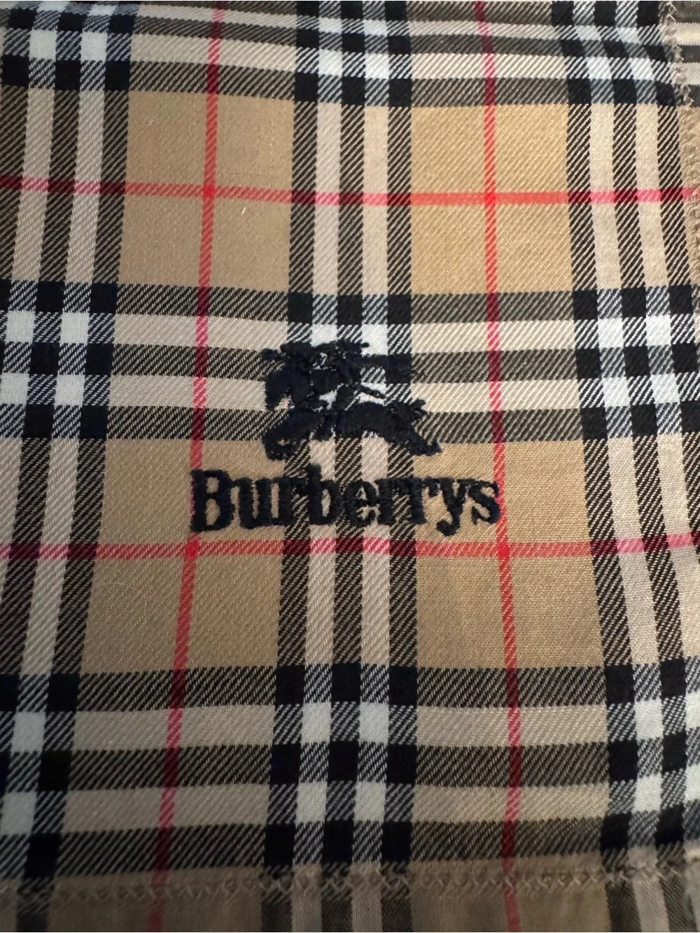 Burberrys Nova Check Handkerchief/ Neckerchief